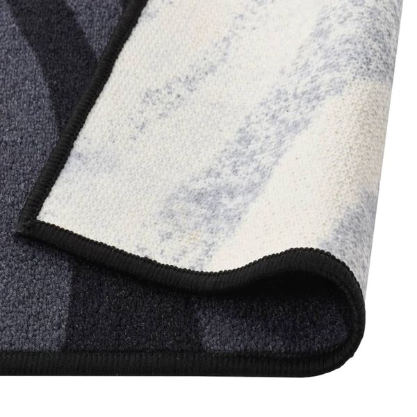 vidaXL Tappeto Corsia Nero 80x200 cm