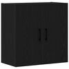 vidaXL Mobile a muro 60 x 31 x 60 cm Legno ingegnerizzato Rovere Nero