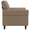vidaXL Divano a 2 Posti Cappuccino 140 cm in Similpelle