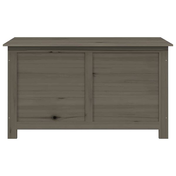 vidaXL Scatola Cuscini Antracite 100x50x56 cm Legno Massello di Abete