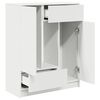 vidaXL Credenza con Cassetti e Ante Bianco 73x31x90 cm