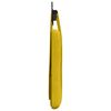 vidaXL Testata appesa Giallo 130 x 55 x 5 cm Velluto