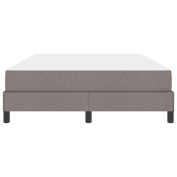 vidaXL Letto a molle con materasso Talpa 160 x 200 cm Tessuto