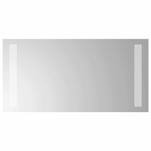 vidaXL Specchio da bagno LED Trasparente 40 x 20 cm vetro temperato