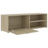 vidaXL Mobile Porta TV Rovere Sonoma 120x34x37 cm in Legno Multistrato