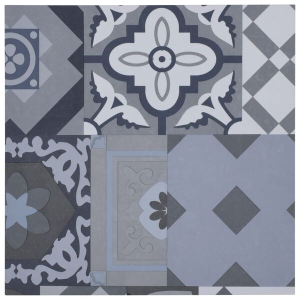 vidaXL Listoni per Pavimenti Adesivi 20 pz in PVC 1,86 m&sup2; Multicolore