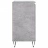 vidaXL Credenza Grigio Cemento 60x35x70 cm in Legno Multistrato