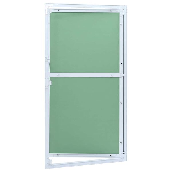 vidaXL Pannello di Accesso Verde e Argento 55 x 105 cm