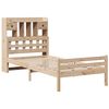 vidaXL Letto Libreria senza Materasso 100x200 cm in Legno di Pino