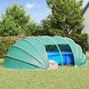 vidaXL Tenda da piscina a cupola Blu 538 x 440 x 204 cm