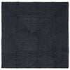 vidaXL Tappeto da Area Grigio Scuro 120 x 120 cm Juta