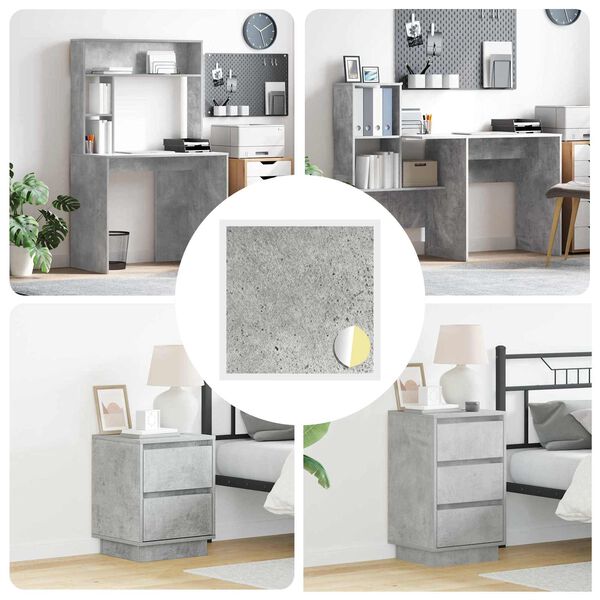 vidaXL Copertura Vite Adesiva 12 pcs Grigio cemento &Oslash; 20 x 0,5 mm