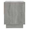 vidaXL Comodini 2 pz Grigio Sonoma 45x34x44 cm in Truciolato