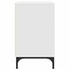 vidaXL Comodino Bianco 63.5 x 36 x 61 cm Legno multistrato