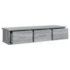 vidaXL Mobile a Muro Grigio Sonoma 88x26x18,5 cm in Legno Multistrato