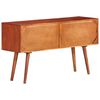 vidaXL Credenza 110x30x59 cm in Legno Massello di Mango