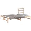 vidaXL Dormeuse Estraibile 2x(90x190) cm Legno Massello di Pino