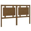 vidaXL Testiera per Letto ambra 155,5x4x100 cm Legno Massello di Pino