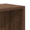 vidaXL Libreria Rovere Marrone 31x24x52 cm in Legno Multistrato