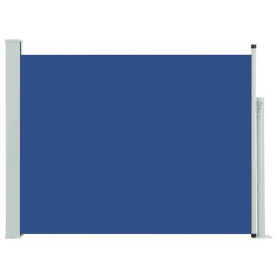 vidaXL Tenda Laterale Retrattile per Patio 140x500 cm Blu