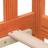 vidaXL Dormeuse senza Materasso Marrone Cera 90x190 cm Legno di Pino