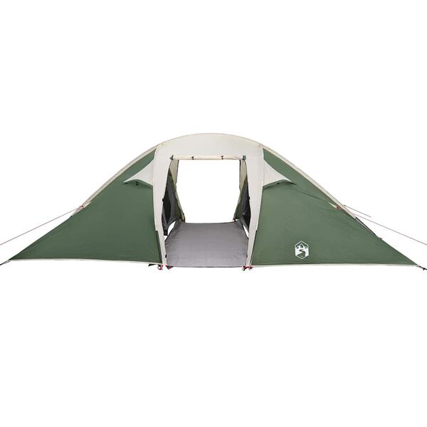 vidaXL Tenda tunnel con tetto Verde 510 x 240 x 156 cm taffetà