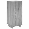 vidaXL Credenza Sonoma grigio 33,5 x 34,5 x 75 cm Legno ingegnerizzato