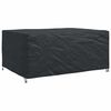 vidaXL Copertura per mobili Tinta unita Nero 240 x 180 x 100 cm 420D