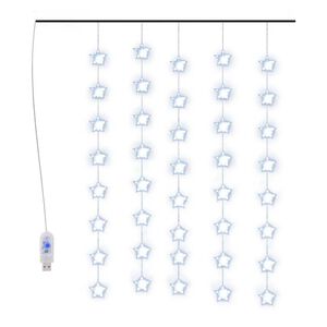 vidaXL Luci Fatate a Stella a LED 200 LED Blu 8 Funzioni
