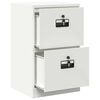 vidaXL Armadio per File con cassetto Bianco 44 x 50 x 106.5 cm
