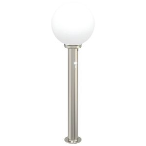 vidaXL Lampada a paletto con sensore 80 cm Acciaio Inox IP44