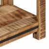 vidaXL Tavolo Consolle 100x35x75 cm in Legno Massello di Mango