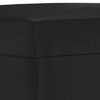 vidaXL Set di Divani 3 pz con Cuscini Nero in Similpelle