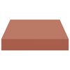 vidaXL Scaffale da parete 2 pcs Rosso 40 x 23,5 x 4 cm