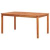 vidaXL Tavolo da Giardino 150x90x74 cm in Legno Massello di Acacia