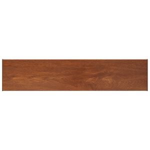 vidaXL Soglia della Finestra Legno Marrone 140 x 35 x 4,5 cm PVC