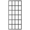 vidaXL Porta Scorrevole in Vetro ESG e Alluminio 90x205 cm Nera