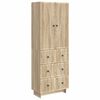 vidaXL Set di armadi 2 pcs 66 x 34,5 x 90 cm Legno ingegnerizzato