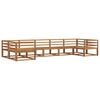 vidaXL Set di divani da esterno 7 pcs Naturale