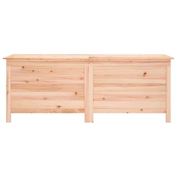 vidaXL Contenitore da Giardino 150x50x56,5 cm Legno Massello di Abete