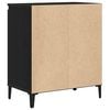 vidaXL Credenza Nero 60 x 35 x 70 cm Legno multistrato