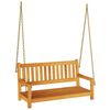 vidaXL Panchina Altalena da Giardino 2 -Seater 110 x 56 x 58,5 cm