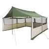 vidaXL Tenda Familiare Verde 450 x 400 x 265 cm Poliestere e Acciaio