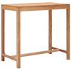 vidaXL Tavolo da Bar per Esterni 110x60x105 cm Massello di Teak