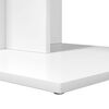 vidaXL Tavolo laterale Bianco 45 x 40 x 62,5 cm Legno multistrato