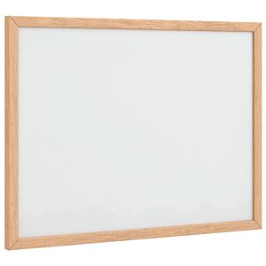 vidaXL Lavagna Bianca Magnetica con Cornice in Legno di Pino 40x30 cm
