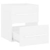 vidaXL Mobile Lavabo Bianco 41x38,5x48 cm in Legno Multistrato