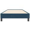 vidaXL Letto a Molle senza Materasso Blu Scuro 100x220 cm in Velluto
