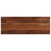 vidaXL Piano Tavolo 140x50x2,5 cm Rettangolare in Massello di Recupero