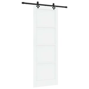 vidaXL Porta scorrevole ORKDAL 83 x 232 cm Legno Massello di Pino